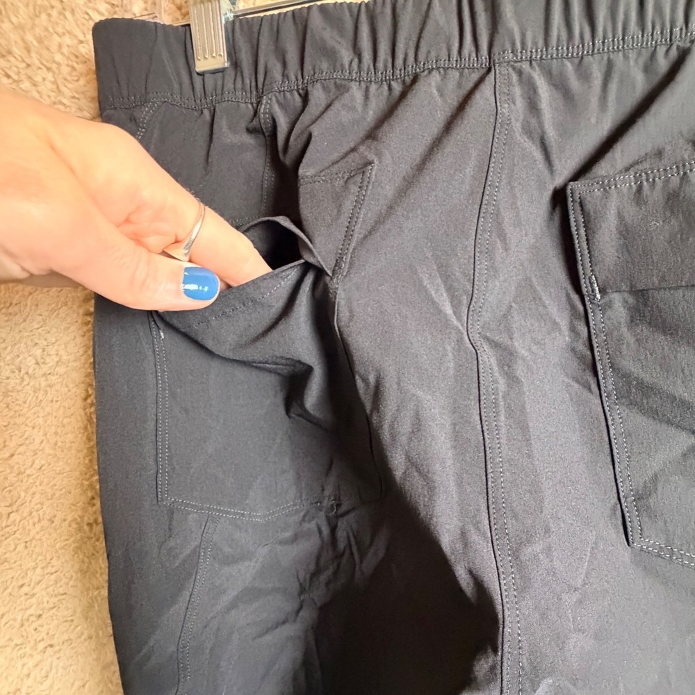 Arc’teryx Alroy Hiking Pants Women’s 8 Black Stretch Trail - Picture 14 of 16